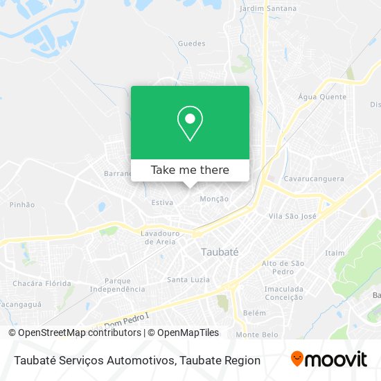 Taubaté Serviços Automotivos map