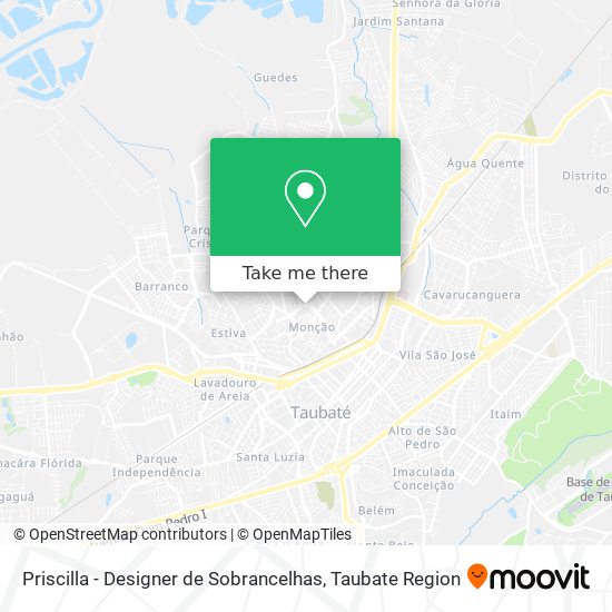 Priscilla - Designer de Sobrancelhas map