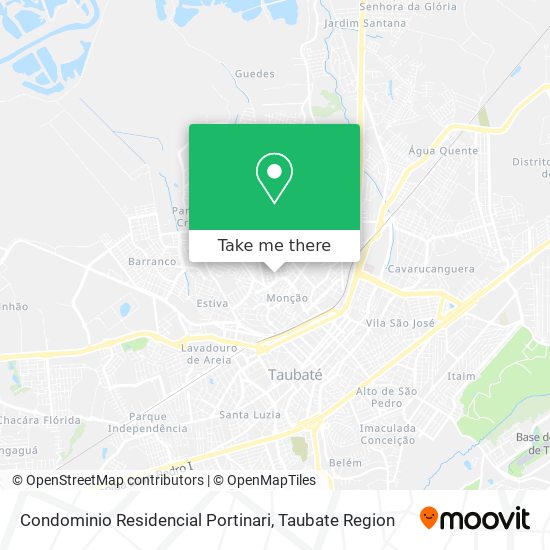 Condominio Residencial Portinari map