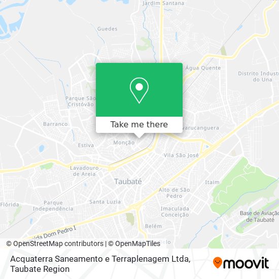 Acquaterra Saneamento e Terraplenagem Ltda map