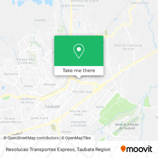 Resolucao Transportes Express map