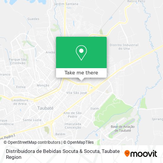 Distribuidora de Bebidas Socuta & Socuta map