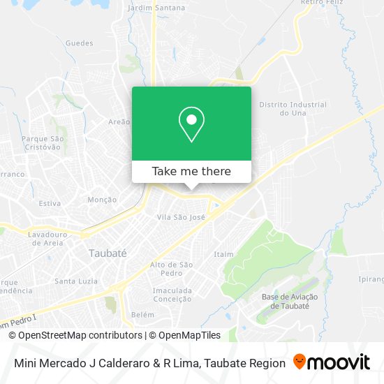 Mini Mercado J Calderaro & R Lima map