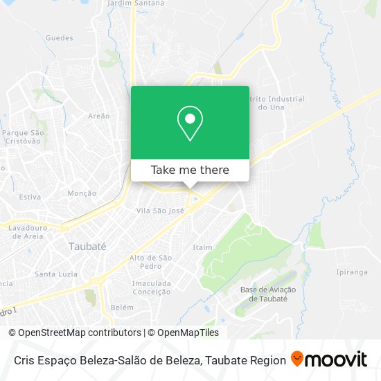 Cris Espaço Beleza-Salão de Beleza map