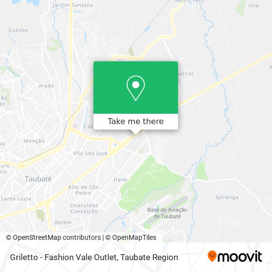 Griletto - Fashion Vale Outlet map