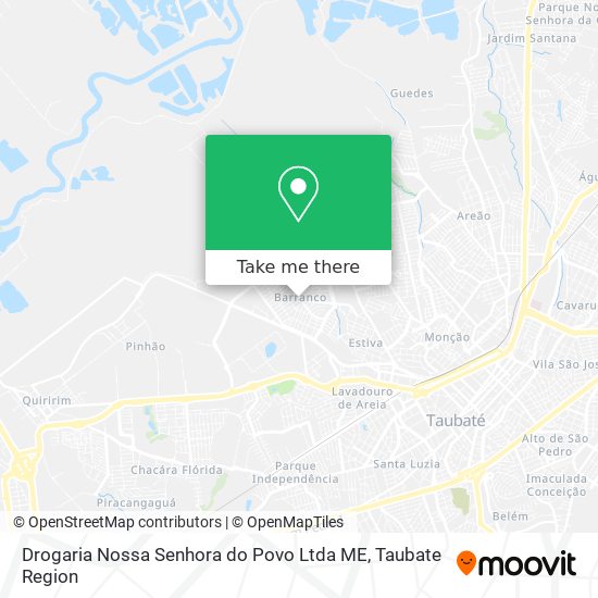 Drogaria Nossa Senhora do Povo Ltda ME map