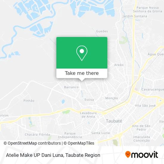 Atelie Make UP Dani Luna map