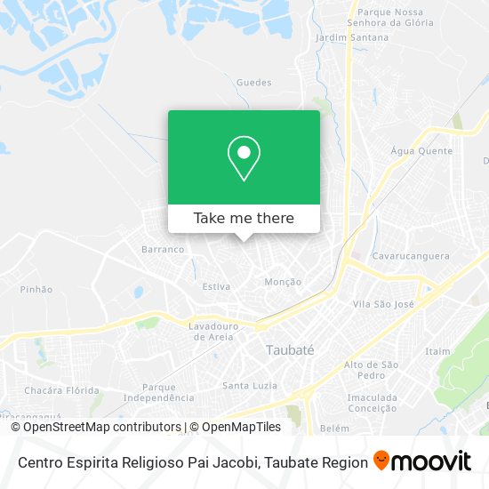 Centro Espirita Religioso Pai Jacobi map