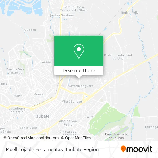 Ricell Loja de Ferramentas map