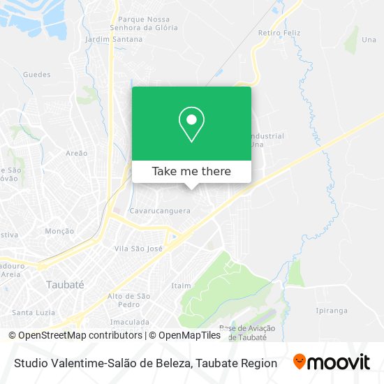 Studio Valentime-Salão de Beleza map