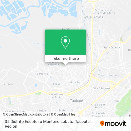 35 Distrito Escoteiro Monteiro Lobato map