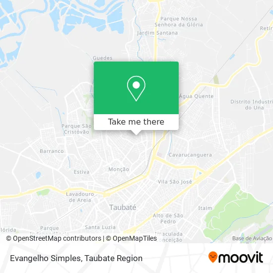 Evangelho Simples map