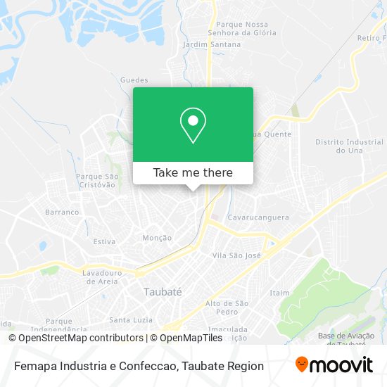 Femapa Industria e Confeccao map