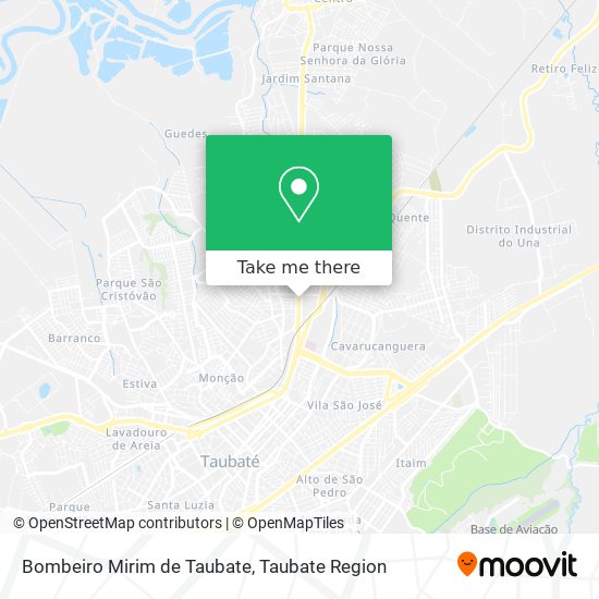 Bombeiro Mirim de Taubate map