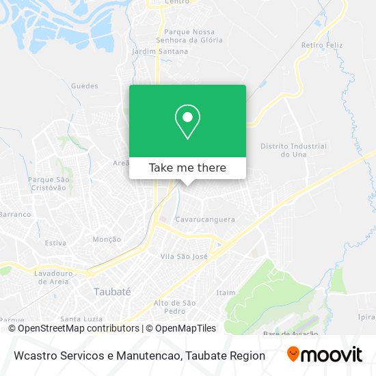 Wcastro Servicos e Manutencao map