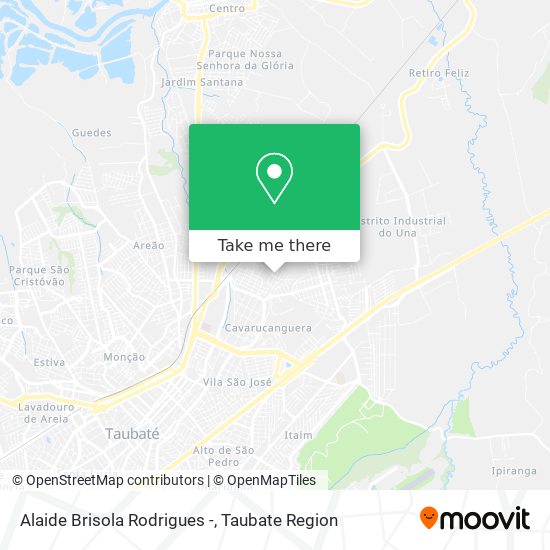Alaide Brisola Rodrigues - map