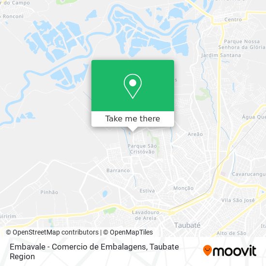 Embavale - Comercio de Embalagens map