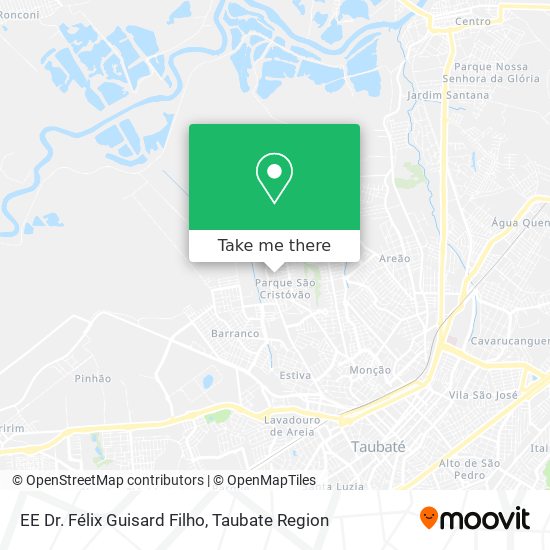 EE Dr. Félix Guisard Filho map