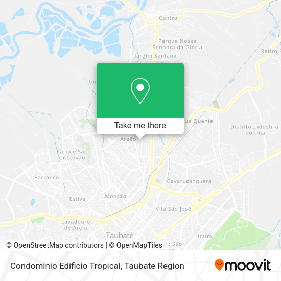 Condominio Edificio Tropical map
