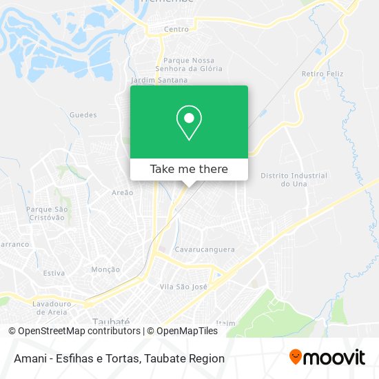 Amani - Esfihas e Tortas map