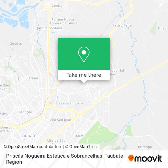 Priscila Nogueira Estética e Sobrancelhas map