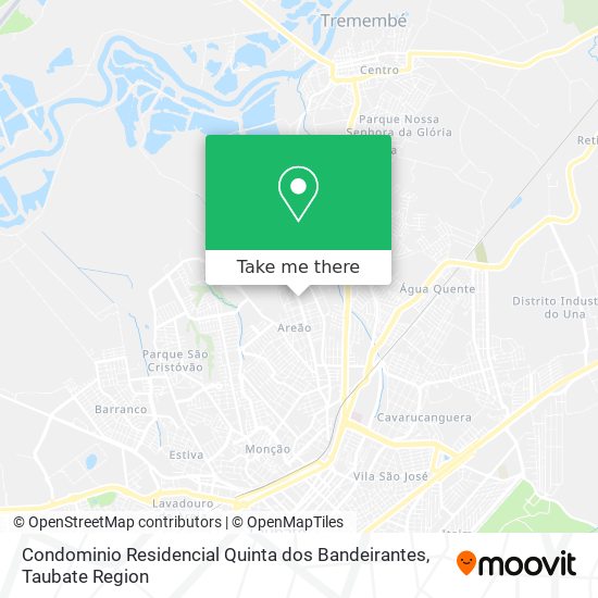 Condominio Residencial Quinta dos Bandeirantes map