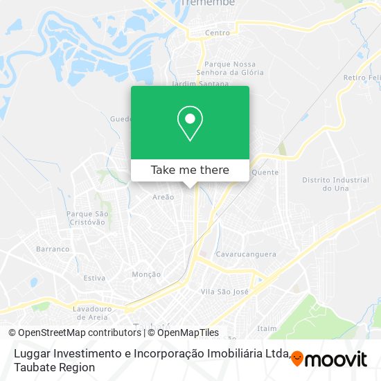 Luggar Investimento e Incorporação Imobiliária Ltda map