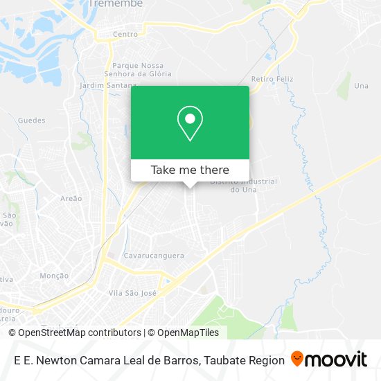 E E. Newton Camara Leal de Barros map