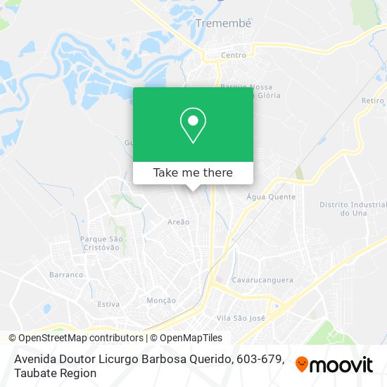 Avenida Doutor Licurgo Barbosa Querido, 603-679 map