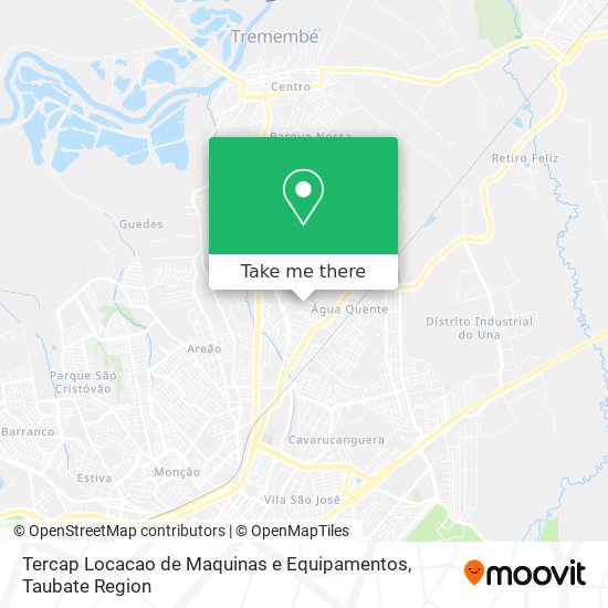 Tercap Locacao de Maquinas e Equipamentos map