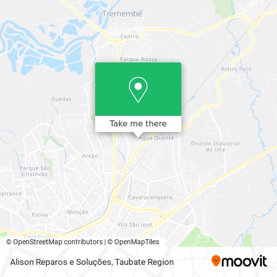 Alison Reparos e Soluções map