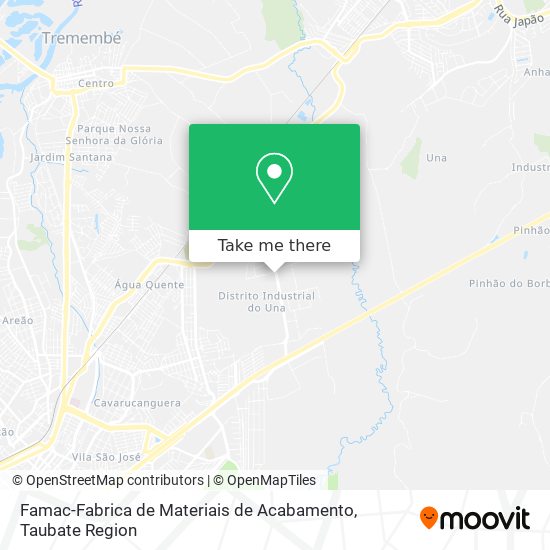 Famac-Fabrica de Materiais de Acabamento map