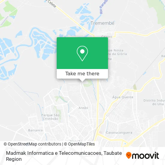 Madmak Informatica e Telecomunicacoes map