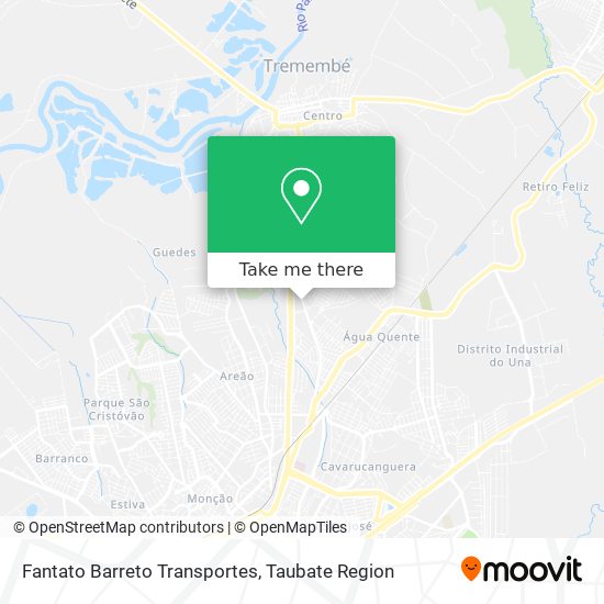 Fantato Barreto Transportes map
