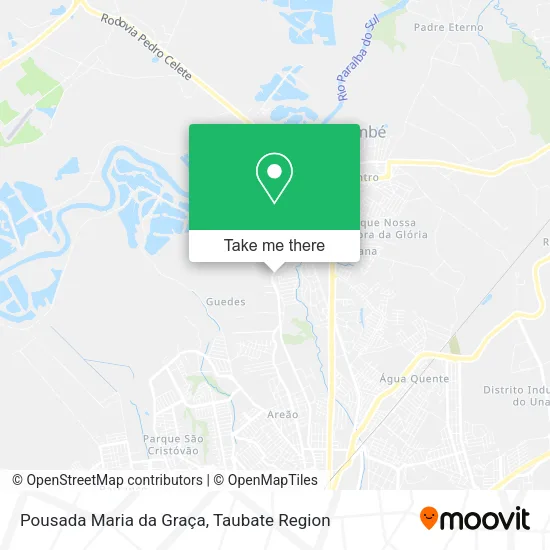 Pousada Maria da Graça map