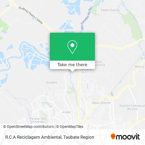 R.C.A Reciclagem Ambiental map
