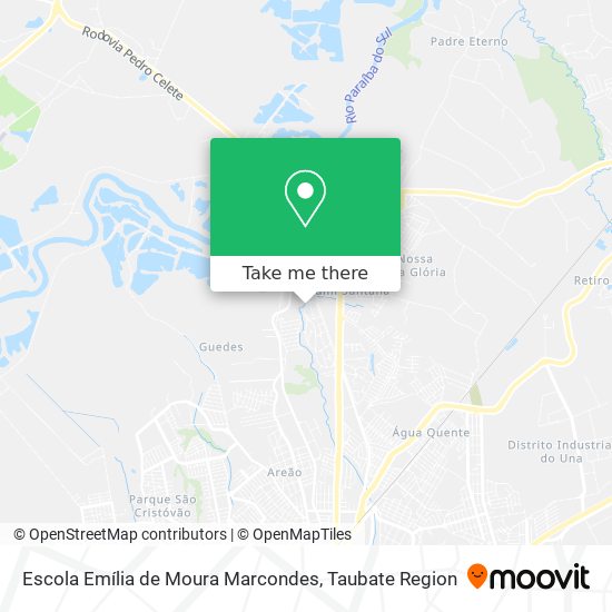 Escola Emília de Moura Marcondes map