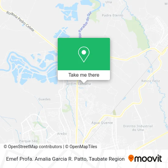 Emef Profa. Amalia Garcia R. Patto map