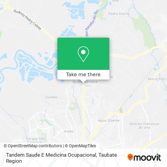 Tandem Saude E Medicina Ocupacional map