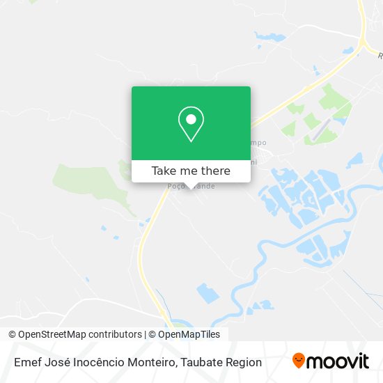 Emef José Inocêncio Monteiro map