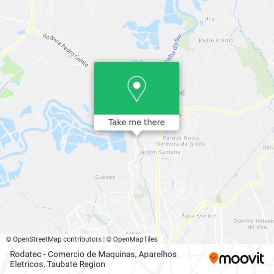 Rodatec - Comercio de Maquinas, Aparelhos Eletricos map