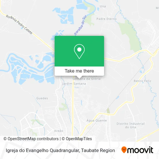 Igreja do Evangelho Quadrangular map