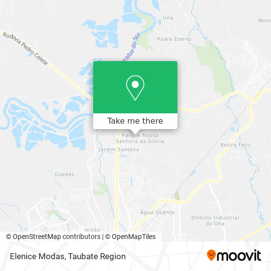 Elenice Modas map