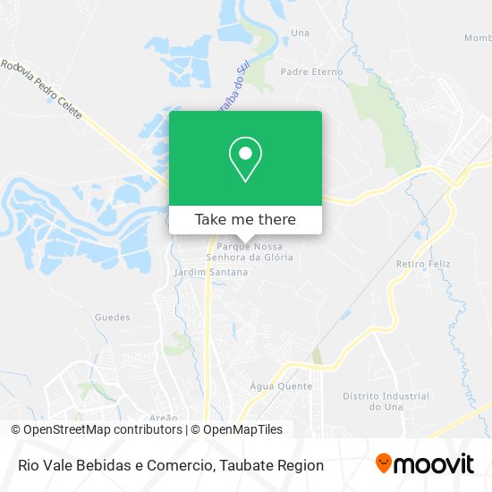 Rio Vale Bebidas e Comercio map