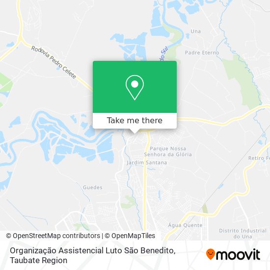 Organização Assistencial Luto São Benedito map