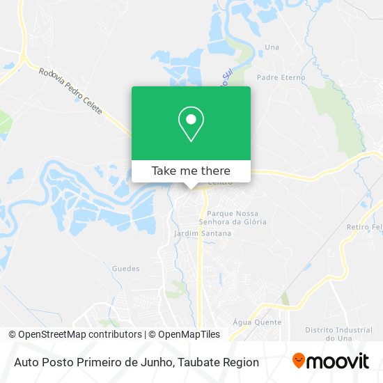 Auto Posto Primeiro de Junho map