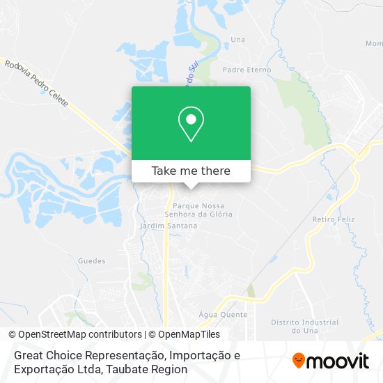 Great Choice Representação, Importação e Exportação Ltda map