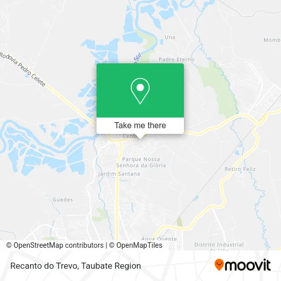 Recanto do Trevo map