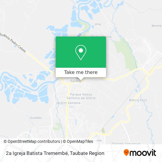 2a Igreja Batista Tremembé map