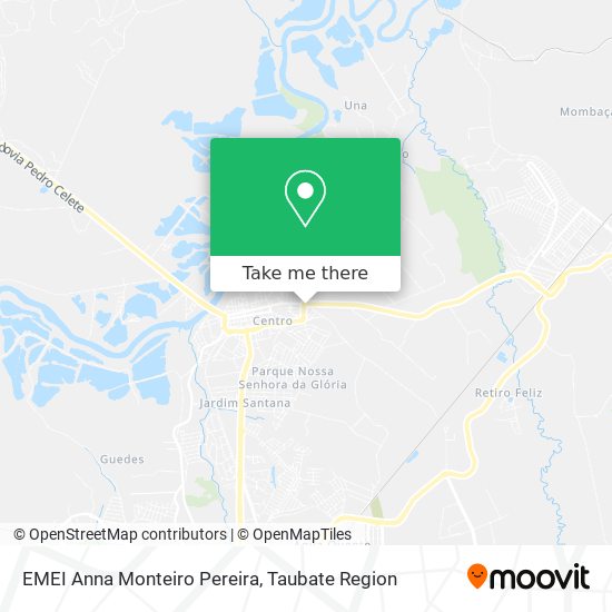 EMEI Anna Monteiro Pereira map